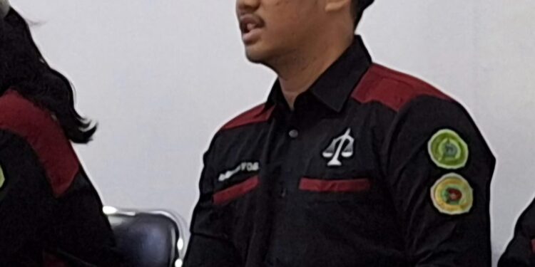 Nabil In Yoga, Mahasiswa Fakultas Hukum UWGM Samarinda.