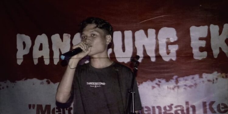 Ketua PPD HMI Samarinda, Achmad Fawwaz.