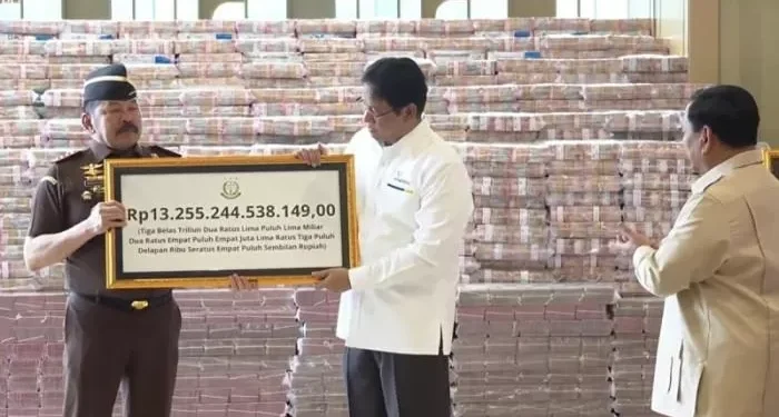 Wow! Tumpukan Uang Rp 13,2 Triliun dari Kasus Korupsi CPO Akhirnya Diserahkan ke Negara – Penampakannya Bikin Geleng Kepala!