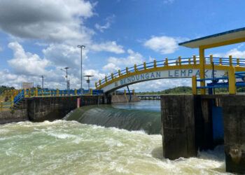 Tinggi Muka Air di Bendungan Benanga Samarinda Sentuh 8,05 Meter, Warga Diminta Siaga!